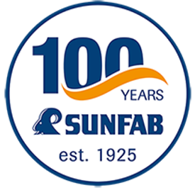 Sunfab 100 Years Logo 2 Col