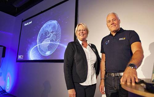 Marie Nilsson, CEO, Sunfab and Per Olof Ohlsson, Sales and Marketing Director at Sunfab