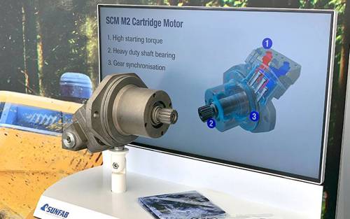 Sunfab SCM M2 hydraulic motor